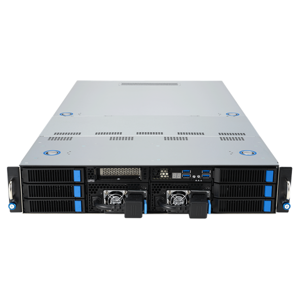 ASUS ESC4000A-E12-SKU1, 2U GPU, 1 x SP5 LGA6096 EPYC 9004 (400W), 12DIMM DDR5, 2 x 2.5" SATA/SAS*/NVMe + 2 x 3.5" SATA/SAS*/NVMe + 2 x 3.5" SATA/SAS*,2 x GbE LAN (I350), 2x (замена материнской платы) арт. 90SF02M3-M01090-NNC-001